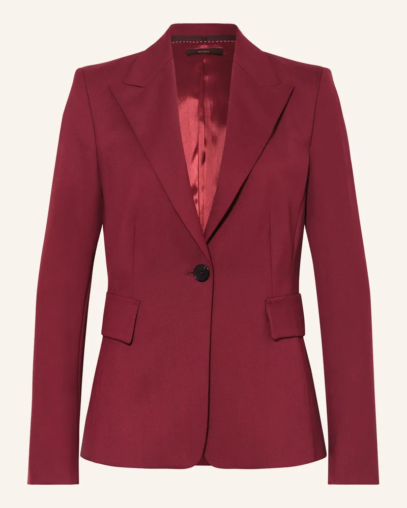 windsor. Blazer Dunkelrot