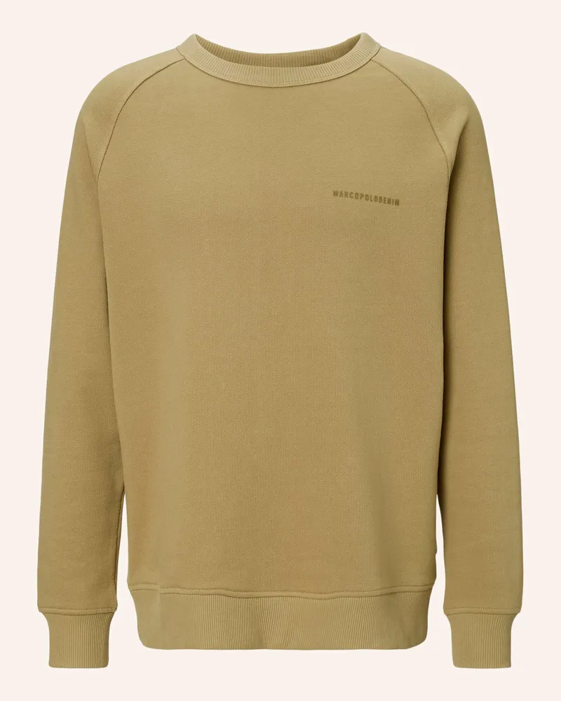 Marc O'Polo Sweatshirt Hellbraun