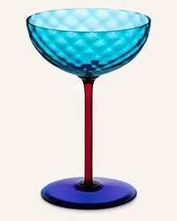 Dolce & Gabbana Casa Champagnerglas CARRETTO Blau