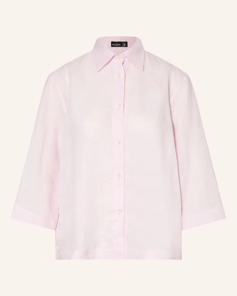 van Laack Hemdbluse VL-BANIS-BRO mit 3/4-Arm Pink