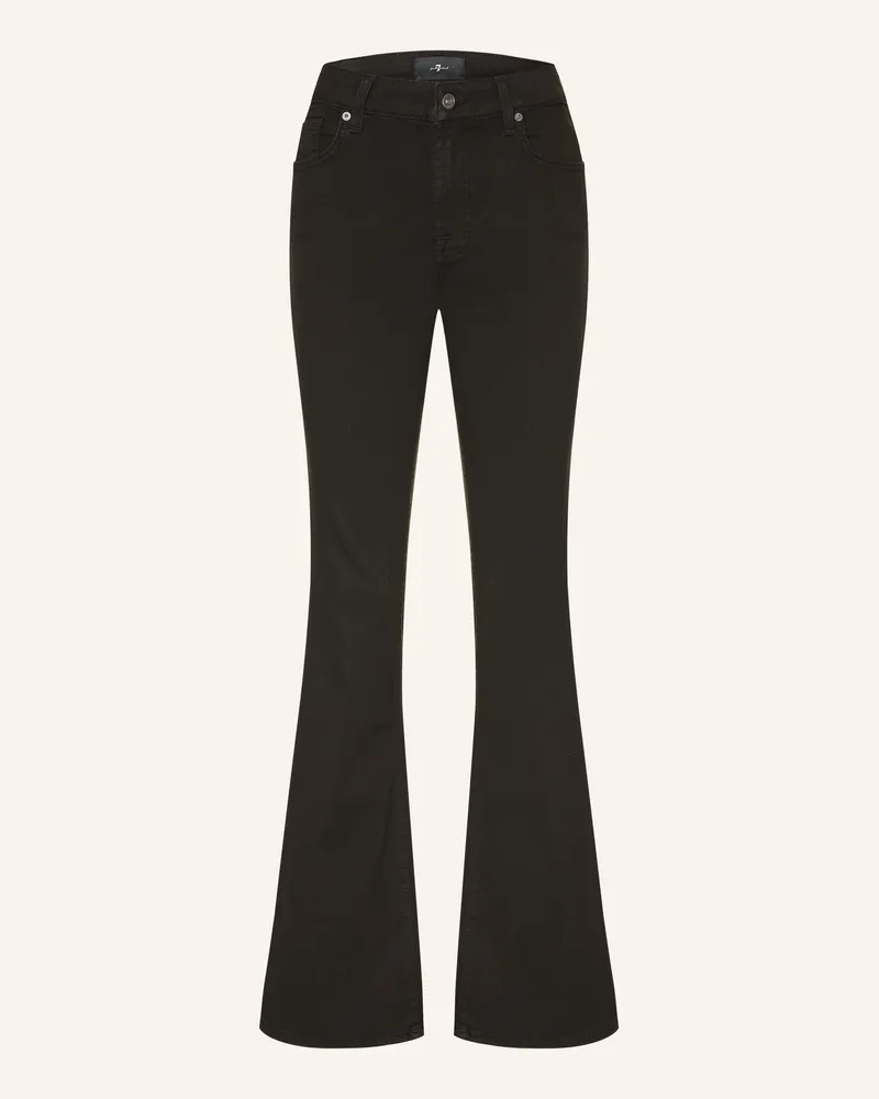 7 for all mankind Bootcut Jeans The Leggy Bootcut schwarz Noi