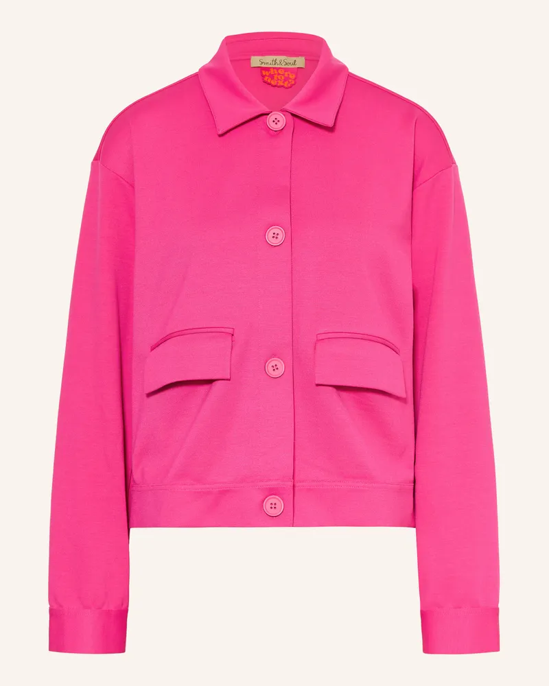Smith & Soul Sweatjacke Pink