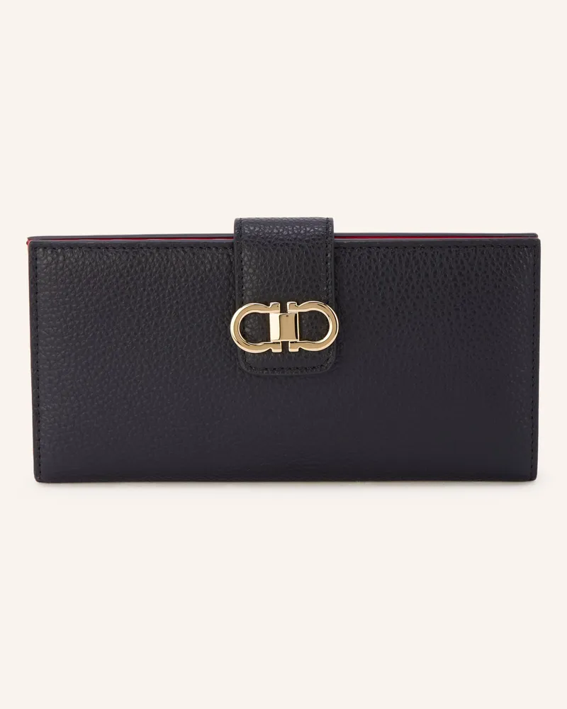 Ferragamo Geldbörse schwarz Schwarz