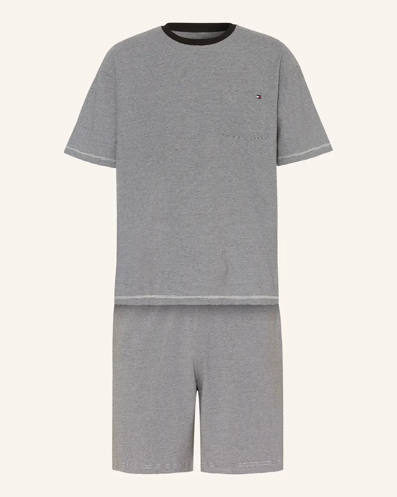 Tommy Hilfiger Shorty-Schlafanzug Schwarz