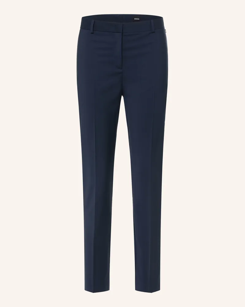 HUGO BOSS Hose Tapriah blau Dunkelblau