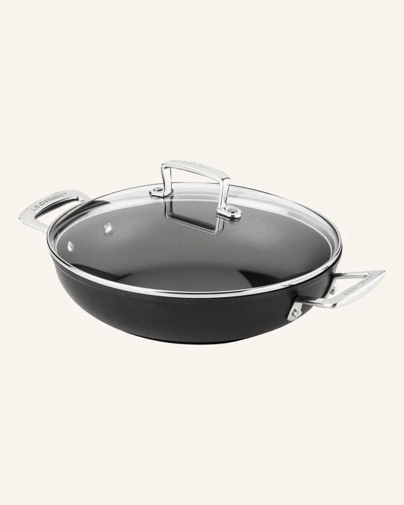 Le Creuset Profipfanne Aluminium Antihaft schwarz Schwarz