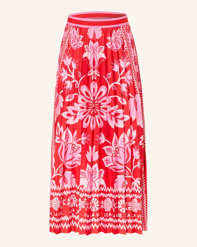 Oui  Plisseerock Rot