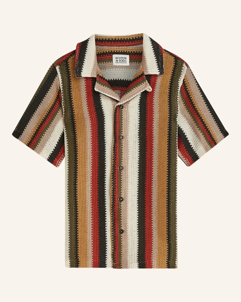Scotch&Soda Häkelhemd beige Beige