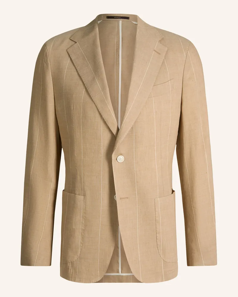 windsor. Anzugsakko Giorno Extra Slim Fit Mit Leinen beige Beige