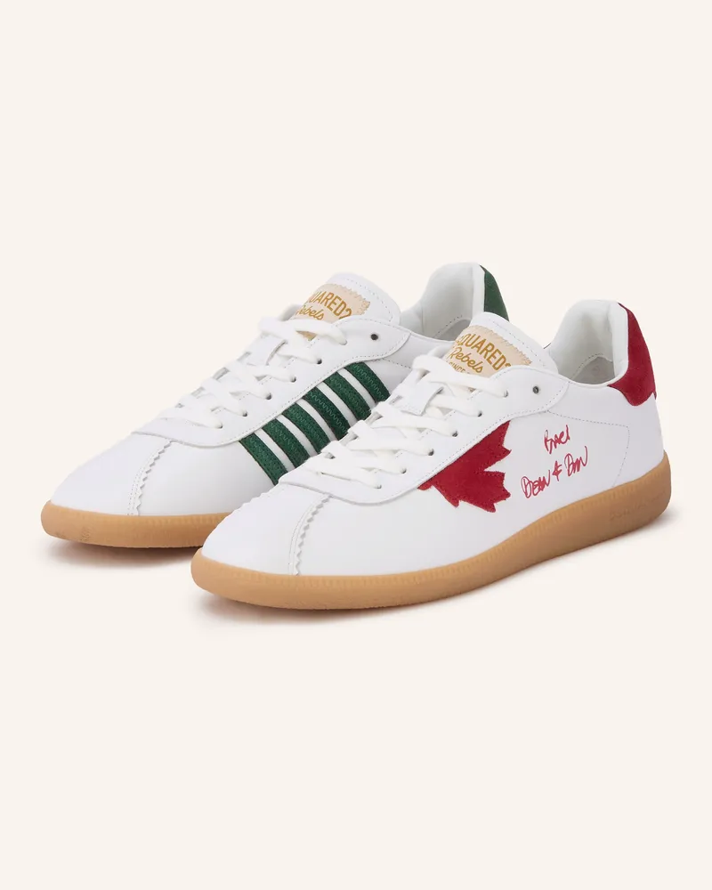 Dsquared2 Sneaker weiss Weiss