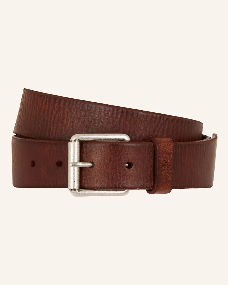 Marc O'Polo Ledergürtel braun Cognac