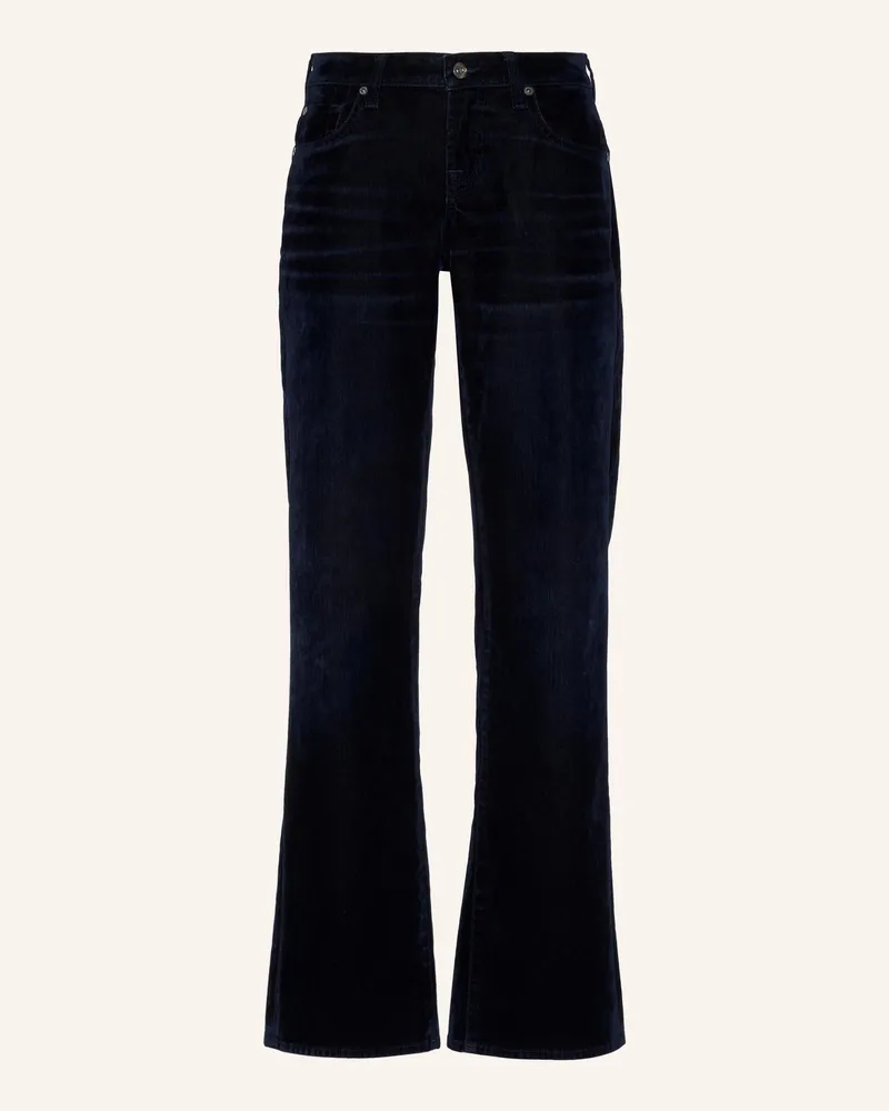 7 for all mankind Pants Low Straight Straight Fit blau Blau