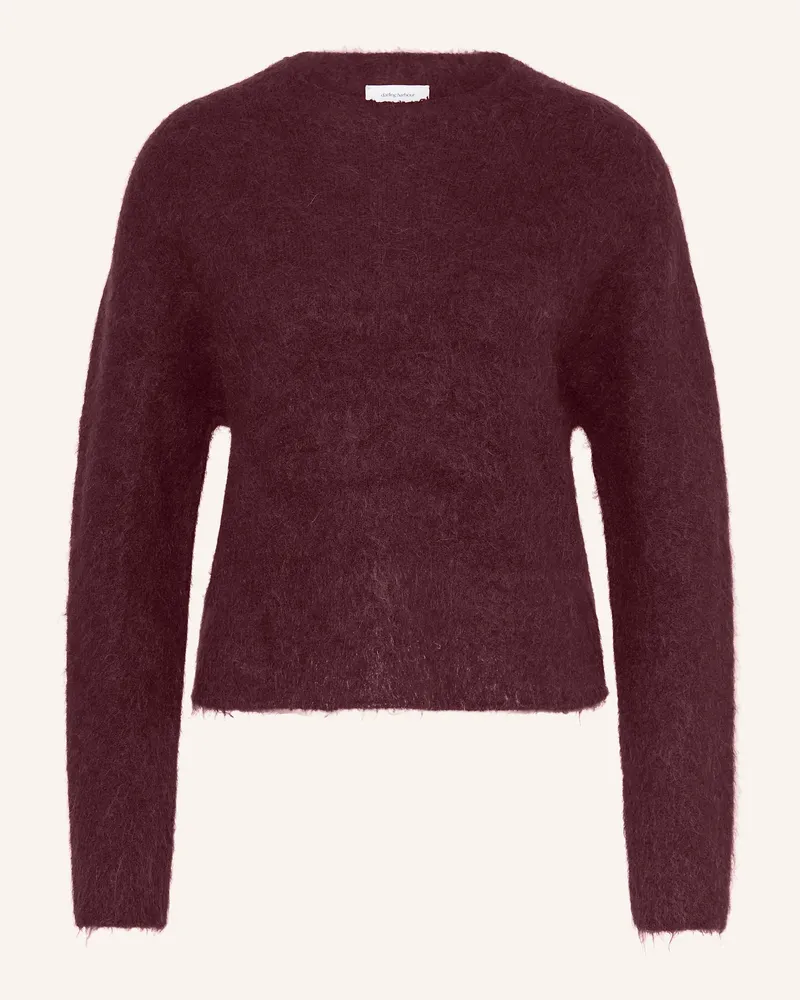 Darling Harbour Pullover Mit Alpaka rot Dunkelrot