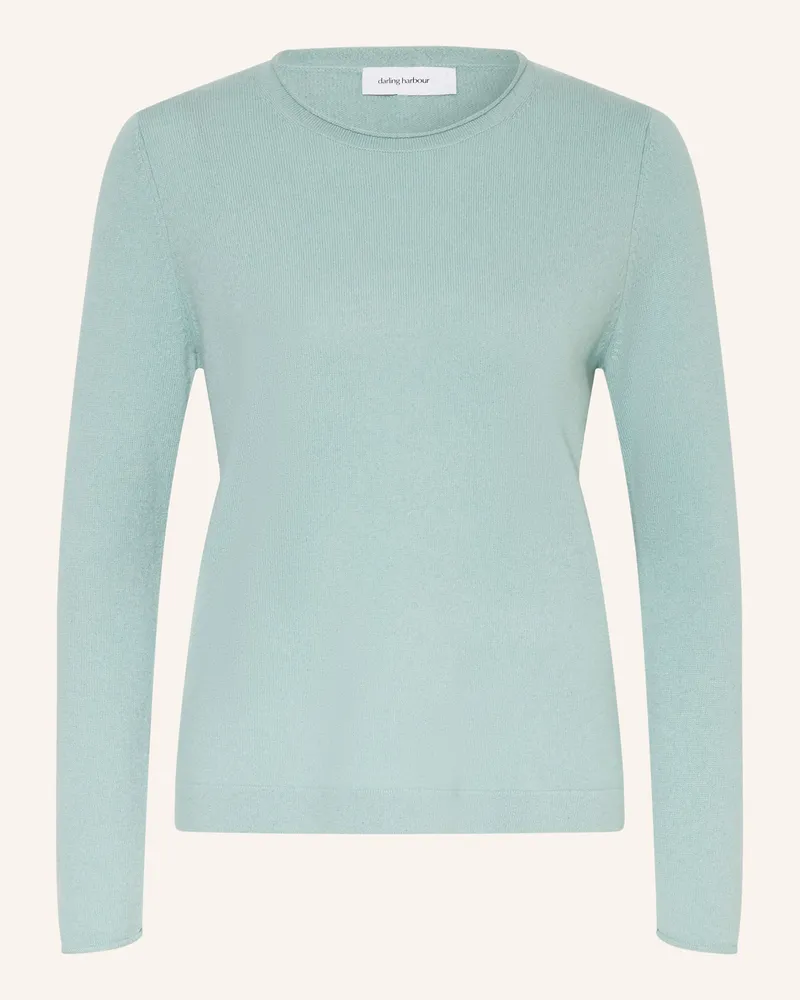 Darling Harbour Cashmere-Pullover Eukalyptusgrün