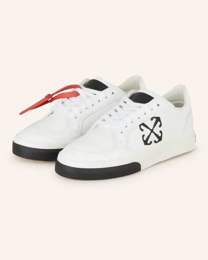 OFF-WHITE Sneaker NEW LOW VULCANIZED Weiss