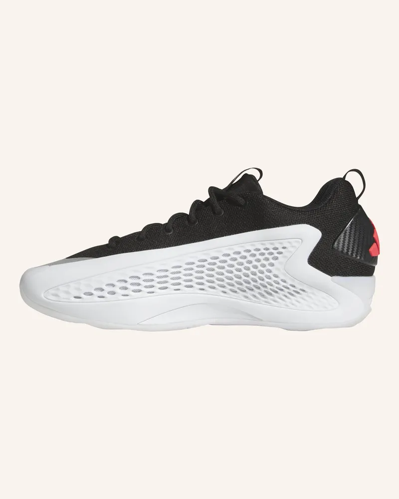 adidas ANTHONY EDWARDS 1 LOW BASKETBALLSCHUH Weiss