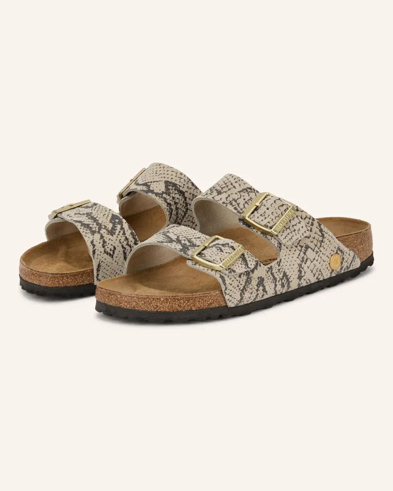 Birkenstock Pantoletten Arizona grau Dunkelgrau