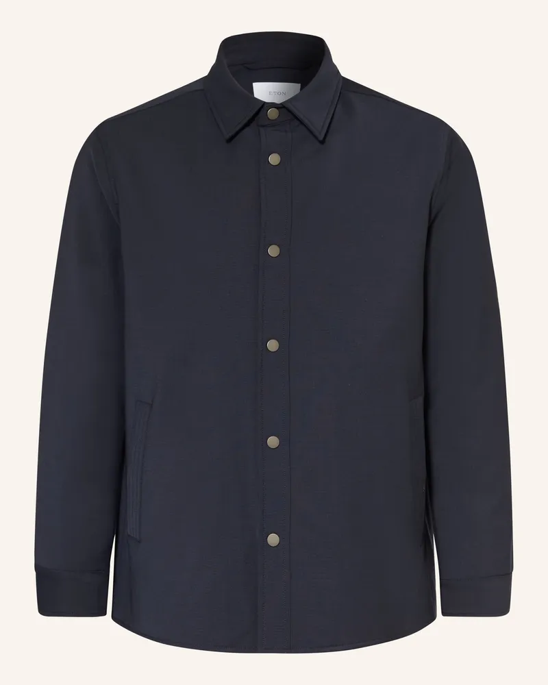 Eton Overjacket blau Dunkelblau