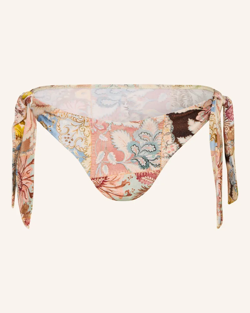 Zimmermann Triangel-Bikini-Hose Daylight beige Altrosa
