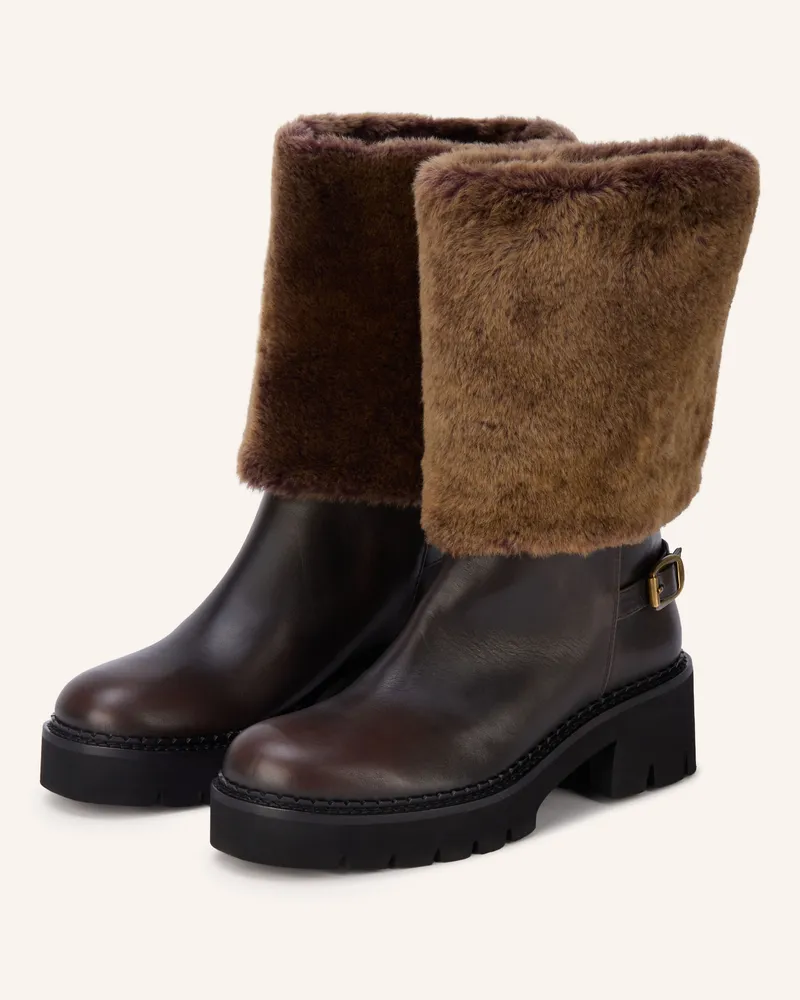FESTA Milano Boots Sestrier braun Dunkelbraun