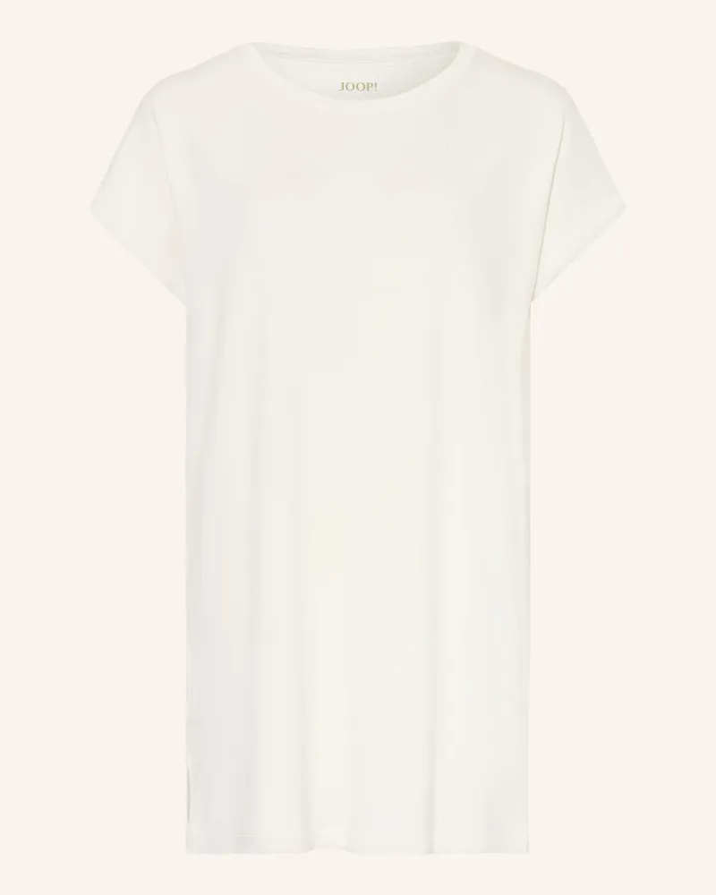JOOP! Nachthemd weiss Hellrosa