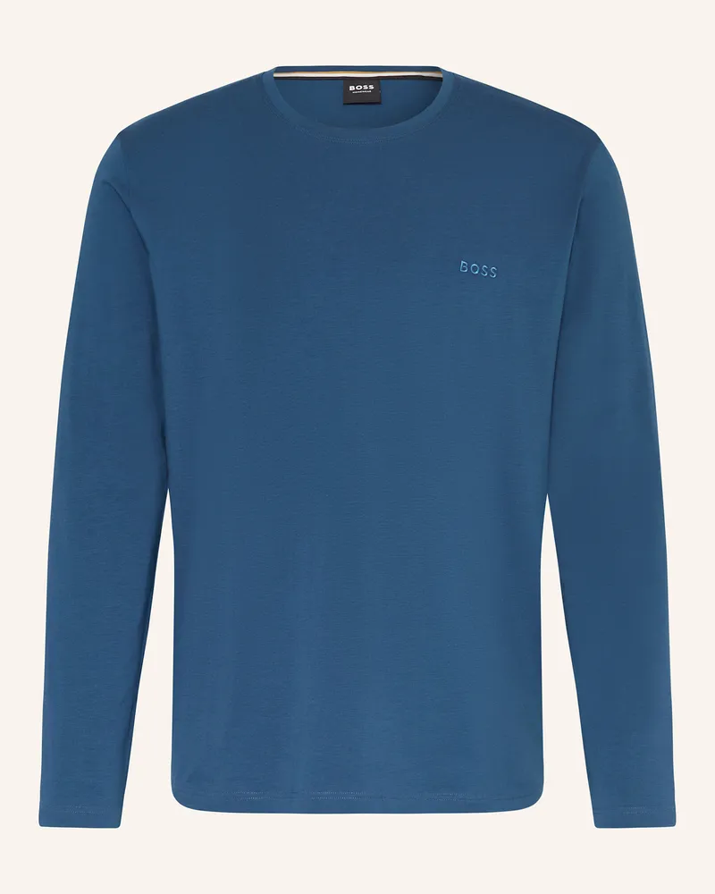HUGO BOSS Schlafshirt MIX&MATCH Blau