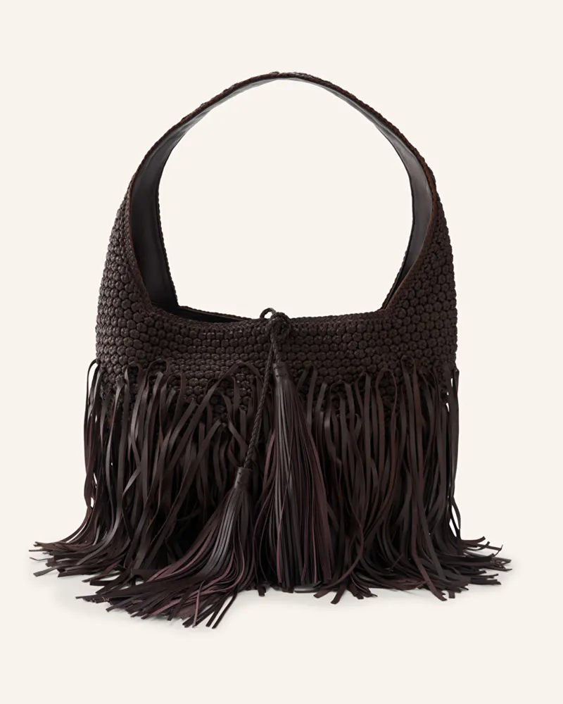 Lottusse Hobo-Bag Noodbag braun Braun