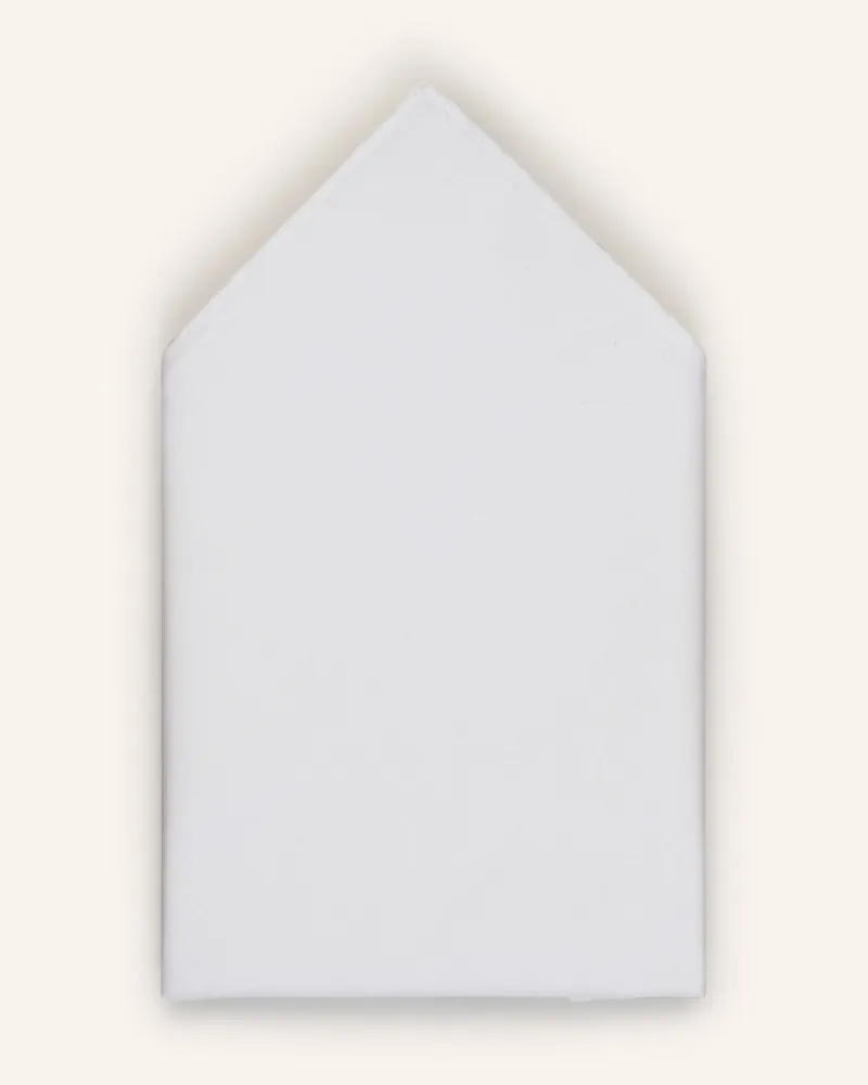 HUGO BOSS Einstecktuch weiss Weiss