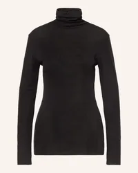 Luisa Cerano Rollkragenshirt Schwarz