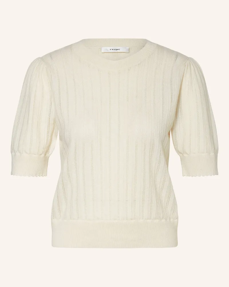 Frame Denim Strickshirt Aus Cashmere beige Creme
