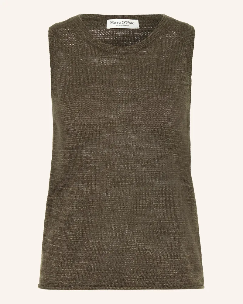 Marc O'Polo Stricktop gruen Khaki