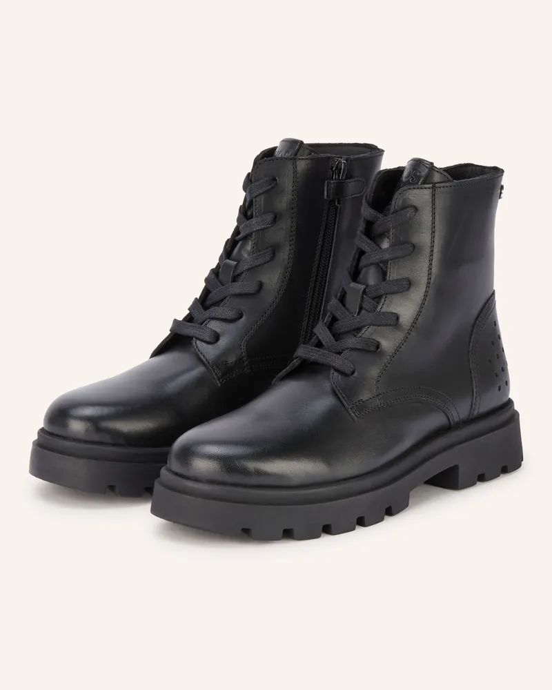 Gioseppo Schnürboots schwarz Schwarz