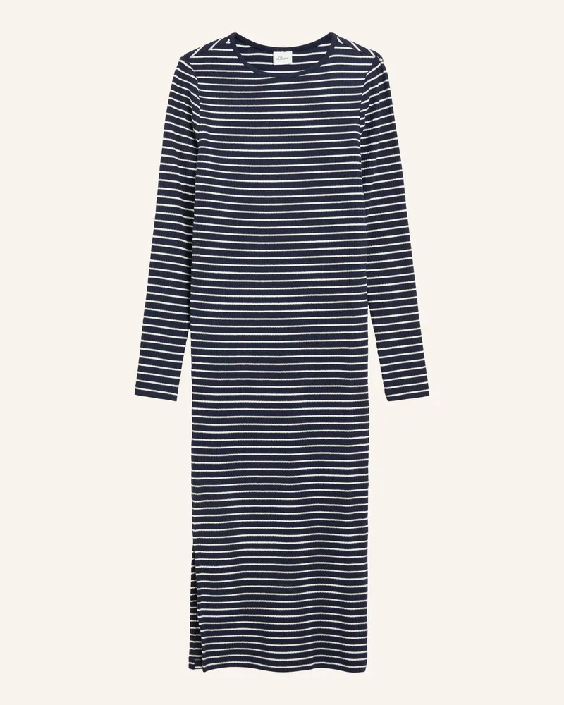 S.Oliver Kleid blau Blau