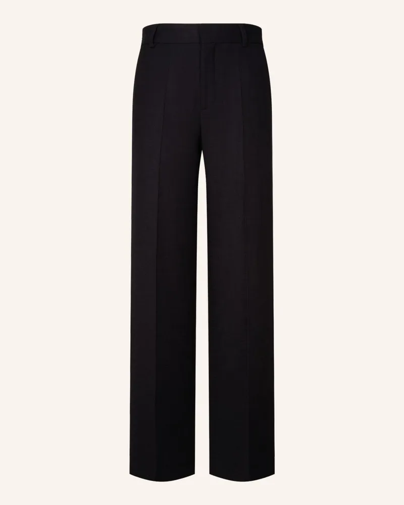 Seidensticker Hose, Stoffhose Schwarz
