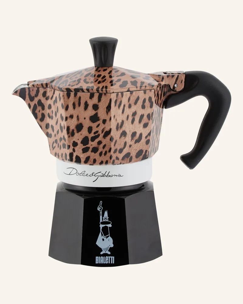 Dolce & Gabbana Casa Espressokocher Medium schwarz Schwarz