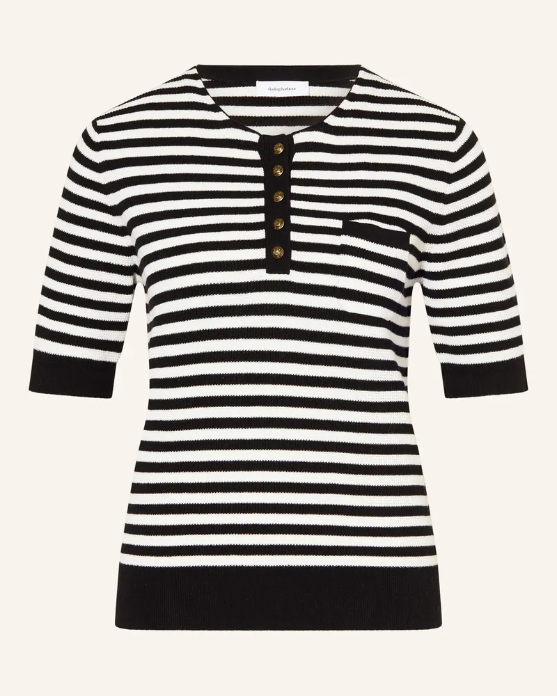 Darling Harbour Strickshirt schwarz Black