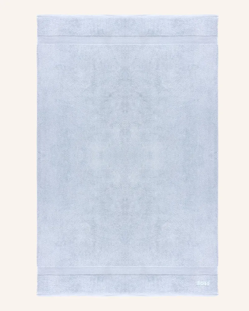 HUGO BOSS Badetuch Loft blau Hellblau
