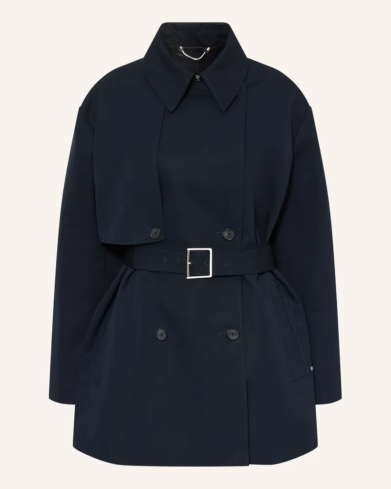 HUGO BOSS Trenchcoat Cromas blau Dunkelblau