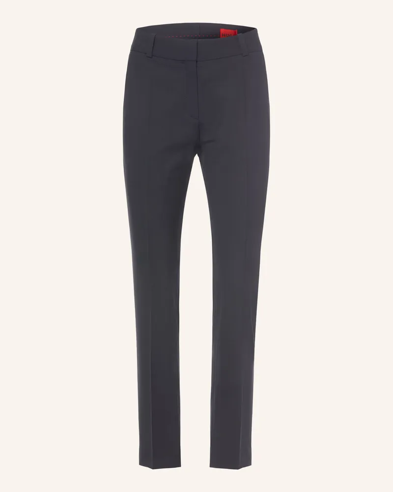 HUGO BOSS Hose Hetana blau Dunkelblau