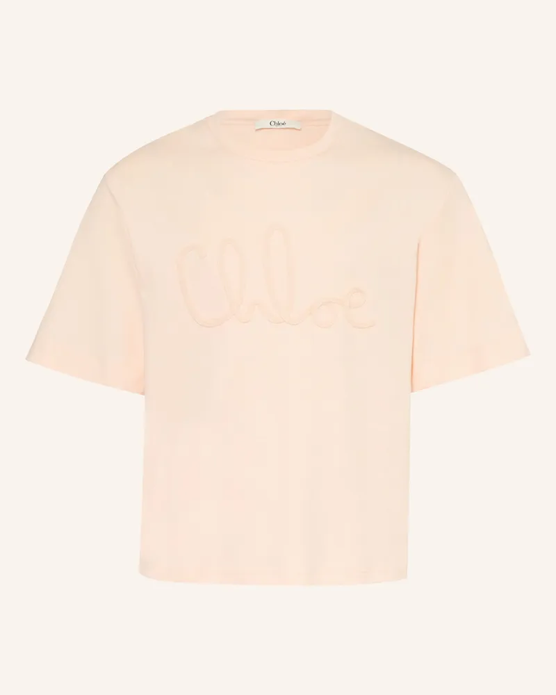 Chloé T-Shirt pink Hellorange