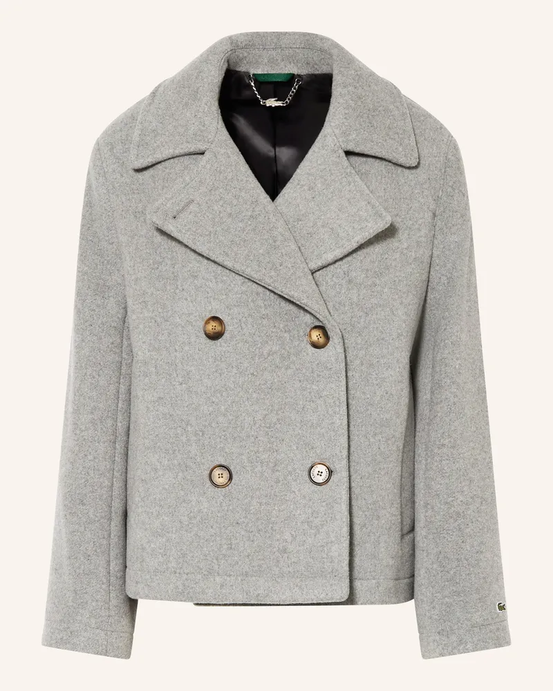 Lacoste Cabanjacke Hellgrau
