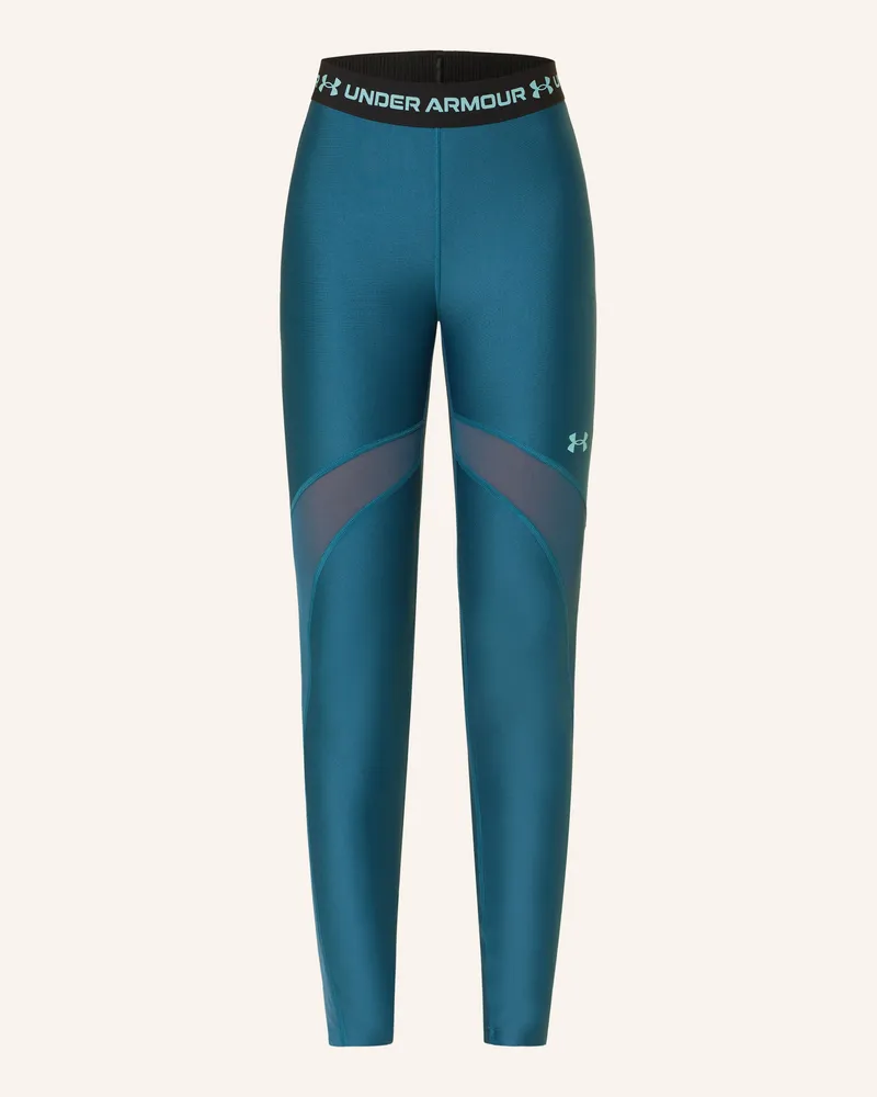 Under Armour Tights Ua Heatgear blau Petrol