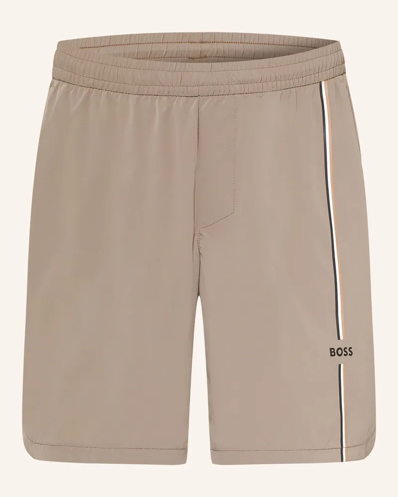 HUGO BOSS Tennisshorts Game beige Taupe