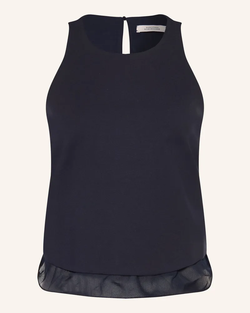 Dorothee Schumacher Top Emotional Essence blau Dunkelblau