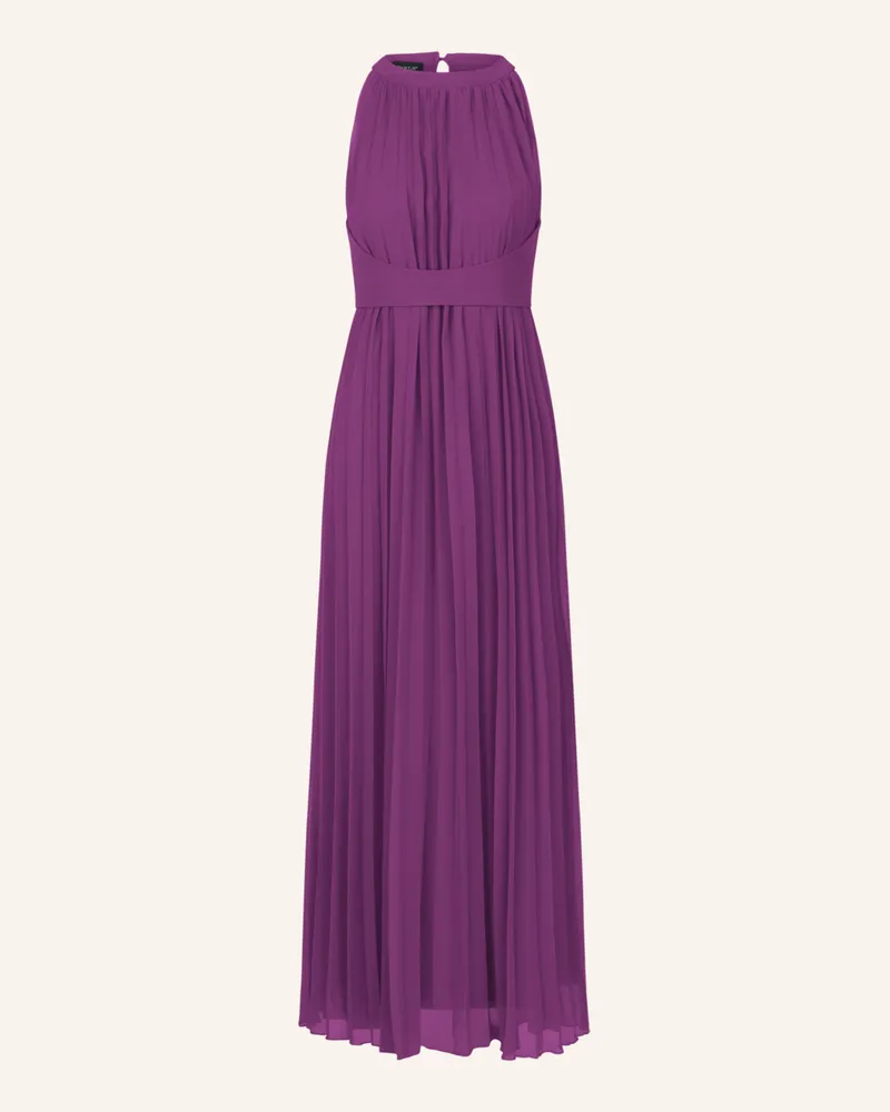 Apart Plisseekleid Lila