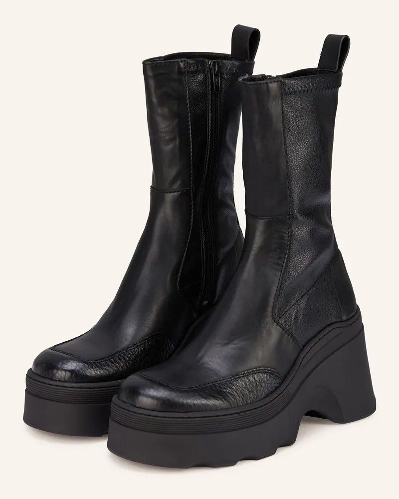 Miista Plateau-Boots DEANDRA Schwarz