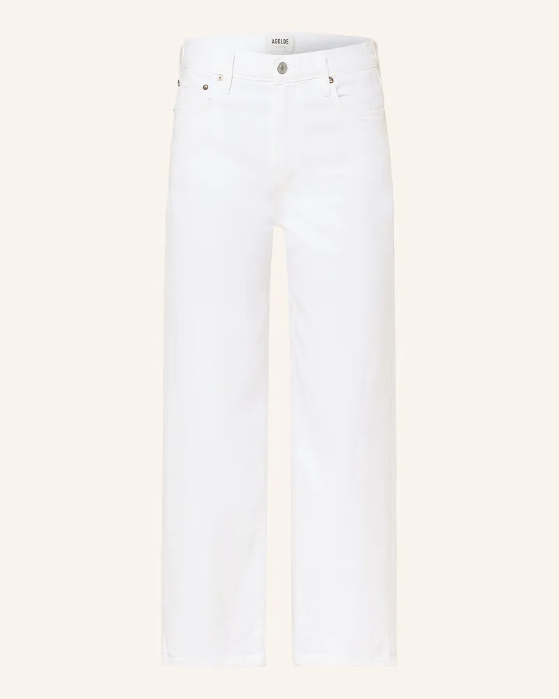AGOLDE Straight Jeans HARPER CROP Sour