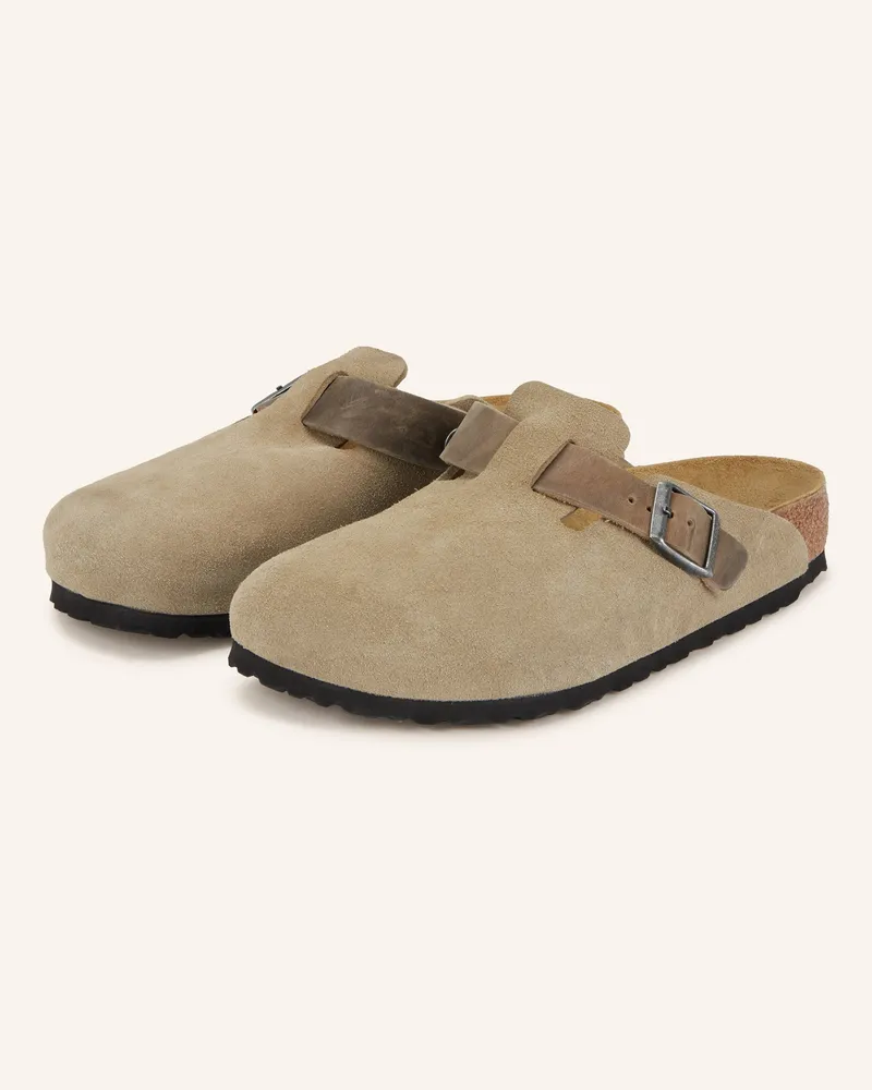 Birkenstock Pantoletten Boston beige Beige