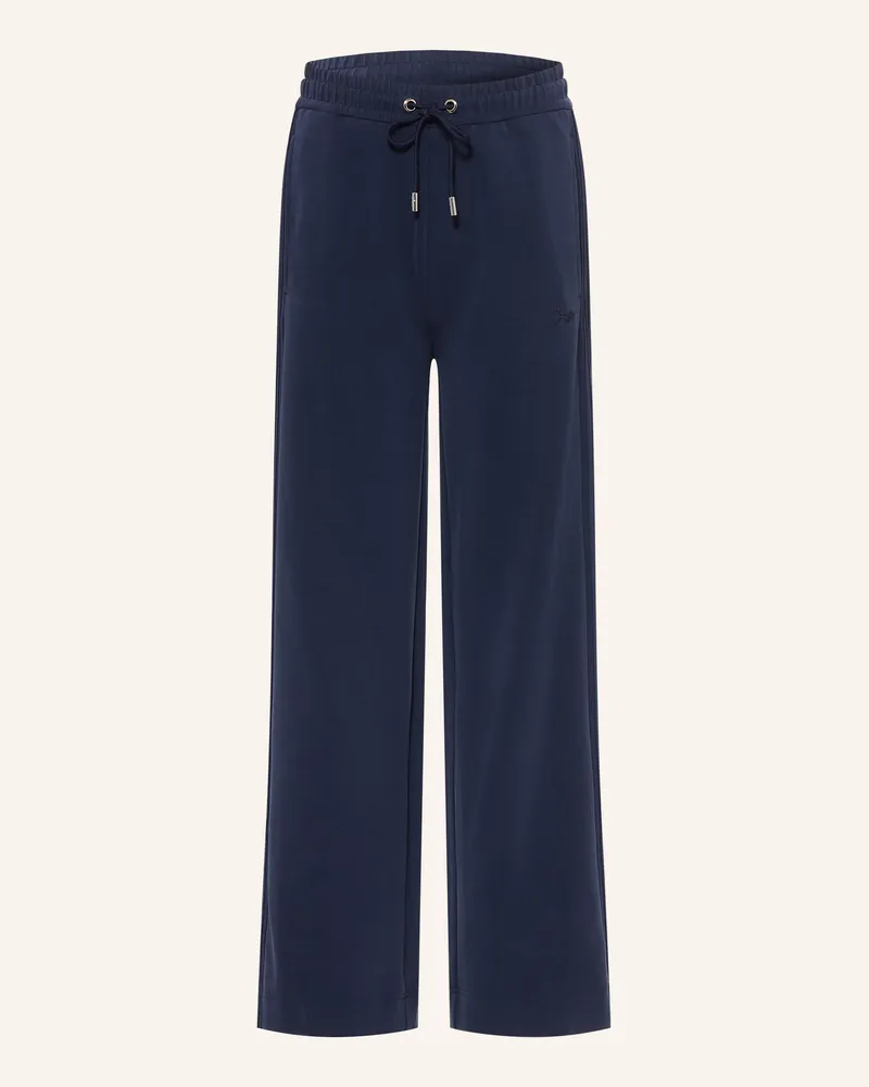 HUGO BOSS Sweatpants Ecurt blau Dunkelblau