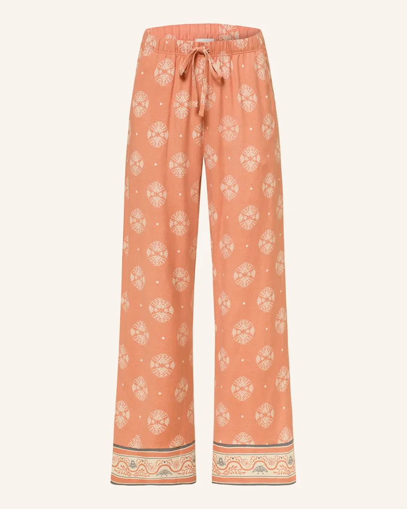 Hanro Schlafhose Urban Casuals orange Hellorange